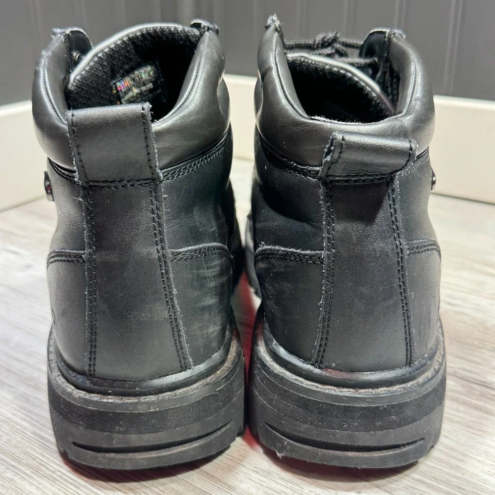 Skechers Men's Mariners-Pilot Black Utility Boot 4473EW Men's Sz 10.5 EXTRA WIDE